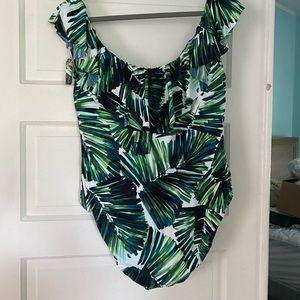 Off the shoulder swimsuit